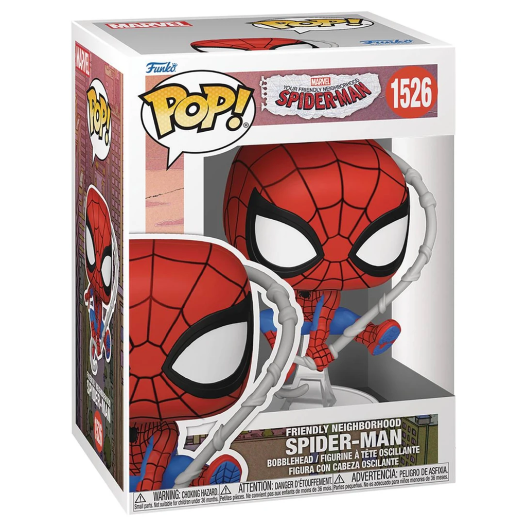 FUNKO POP! MARVEL FRIENDLY NEIGHBORHOOD SPIDER-MAN FINAL SUIT no1526