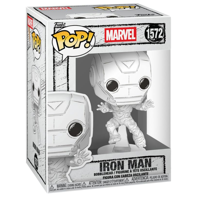 FUNKO POP! MARVEL IRON MAN SKETCHED no1572