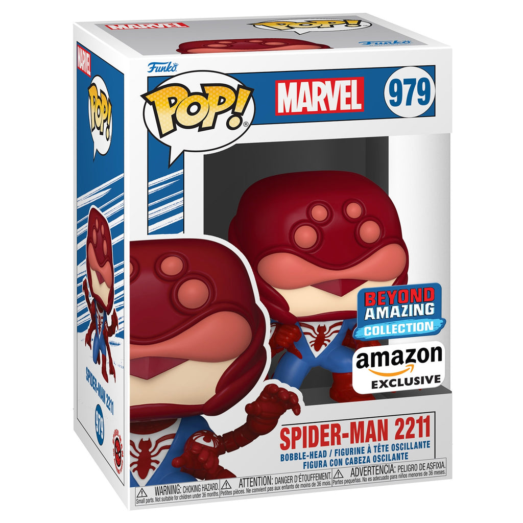 FUNKO POP! MARVEL SPIDER-MAN 2211 BEYOND AMAZING COLLECTION AMAZON EXCLUSIVE no979