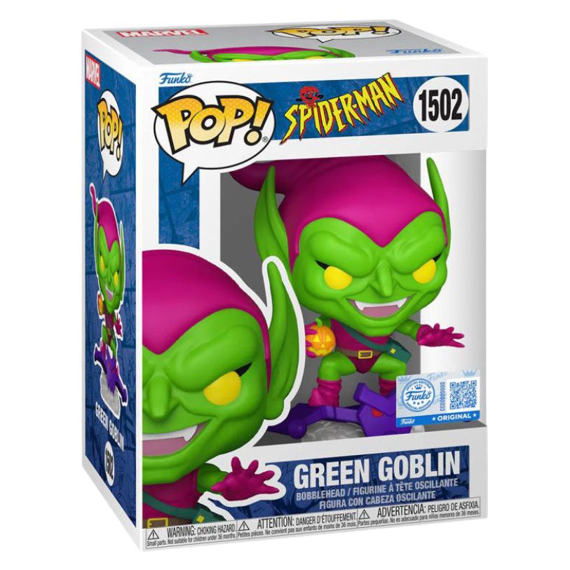 FUNKO POP! MARVEL SPIDER-MAN GREEN GOBLIN FUNKO SPECIAL EDITION no1502