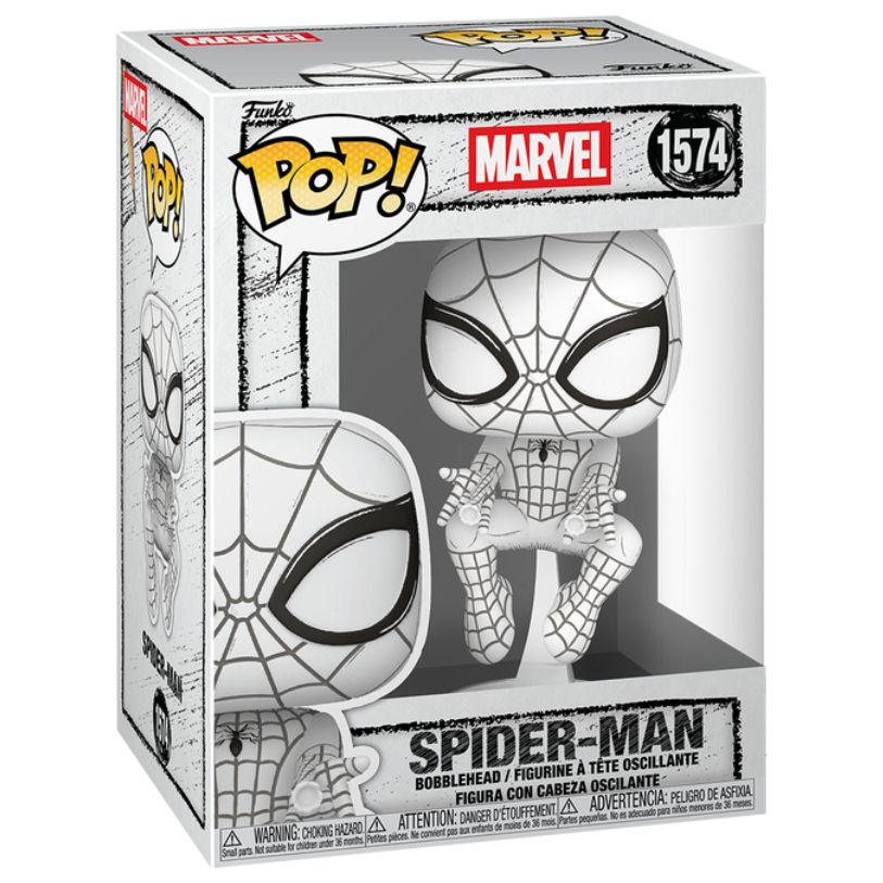 FUNKO POP! MARVEL SPIDER-MAN SKETCHED no1572