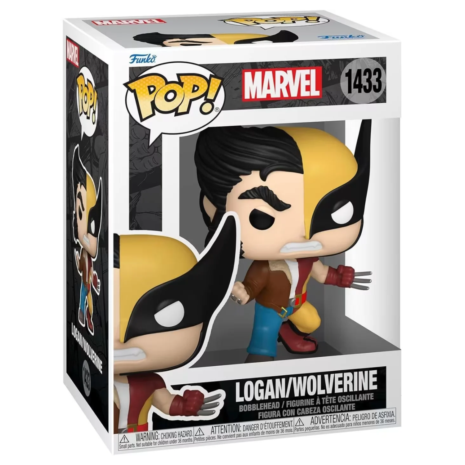 FUNKO POP! MARVEL SPLIT-LOGAN/WOLVERINE no1433