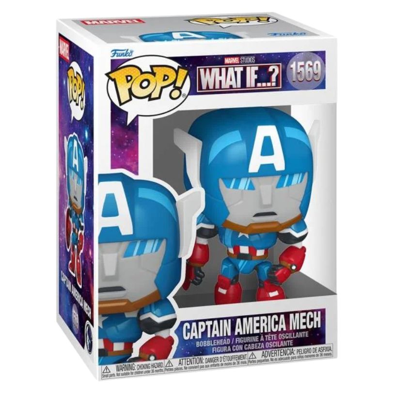 FUNKO POP! MARVEL STUDIOS WHAT IF...? CAPTAIN AMERICA MECH no1569