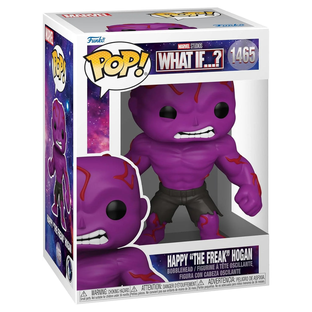 FUNKO POP! MARVEL STUDIOS WHAT IF HAPPY THE FREAK HOGAN no1465