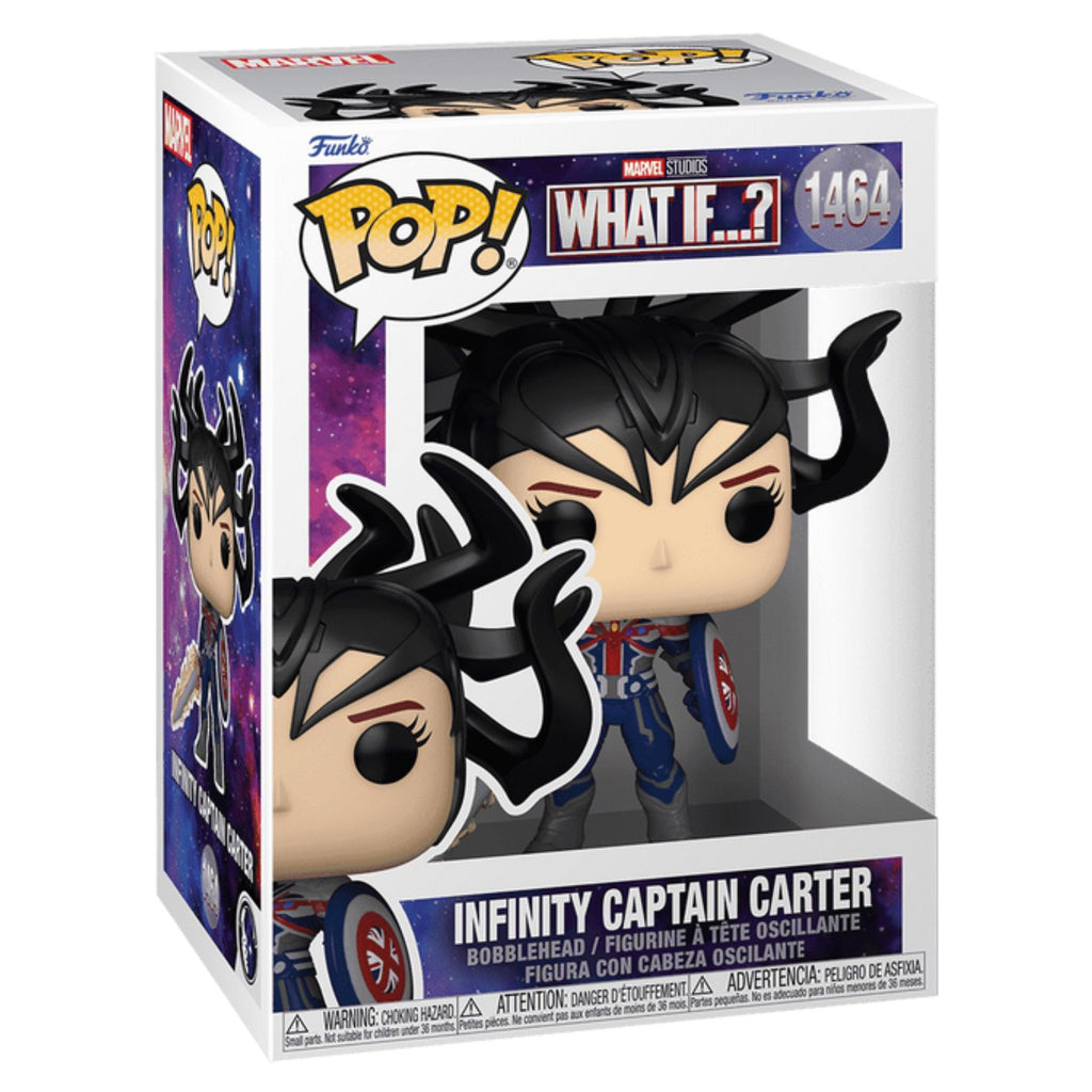 FUNKO POP!  MARVEL STUDIOS WHAT IF INFINITY CAPTAIN CARTER no1564