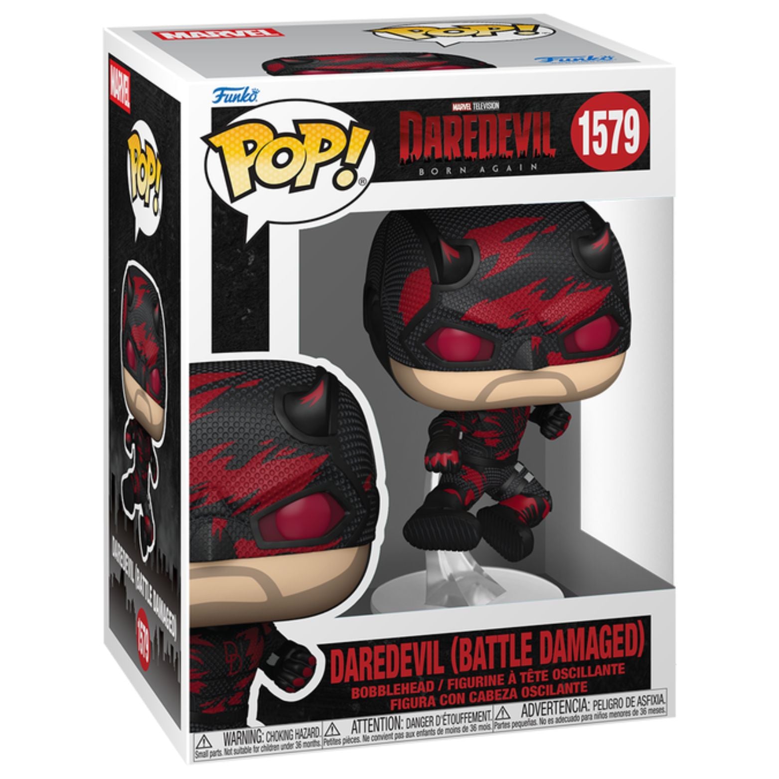 FUNKO POP! MARVL DAREDEVIL BORN AGAIN DAREDEVIL BATTLE DAMAGED no1579