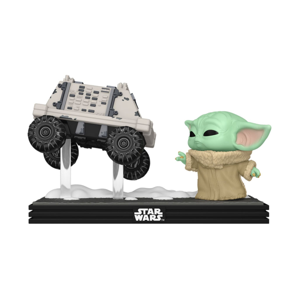 FUNKO POP! MOMENT STAR WARS THE MANDALORIAN AND GROGU GROGU WITH POLAR MOUSE DROID no840