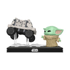 FUNKO POP! MOMENT STAR WARS THE MANDALORIAN AND GROGU GROGU WITH POLAR MOUSE DROID no840