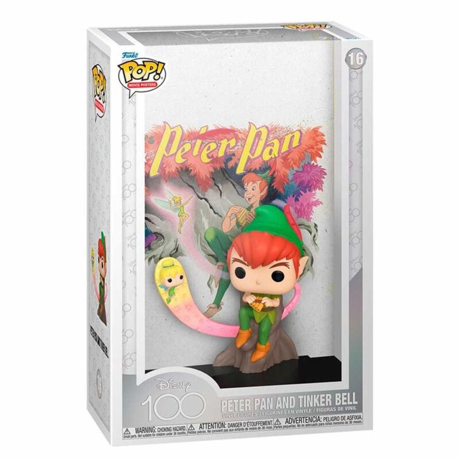 FUNKO POP! MOVIE POSTERS DISNEY PETER PAN AND TINKER BELL no16