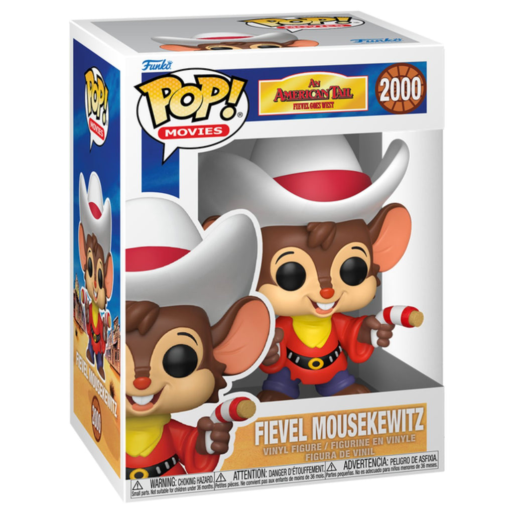 FUNKO POP! MOVIES AN AMERICAN TAIL: FIEVEL GOES WEST FIEVEL MOUSEKEWITZ no2000