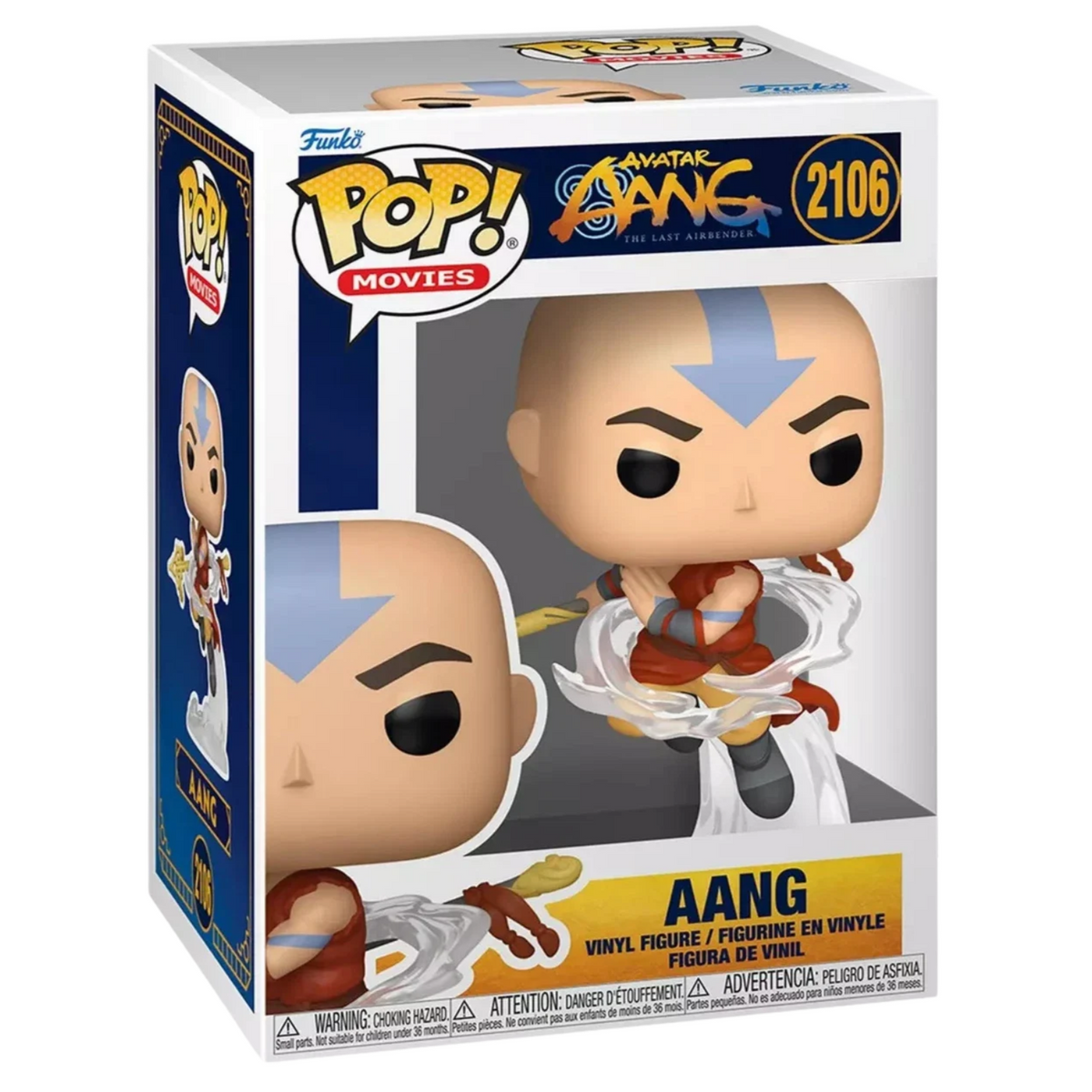 FUNKO POP! MOVIES AVATAR AANG THE LAST AIRBENDER AANG no2106
