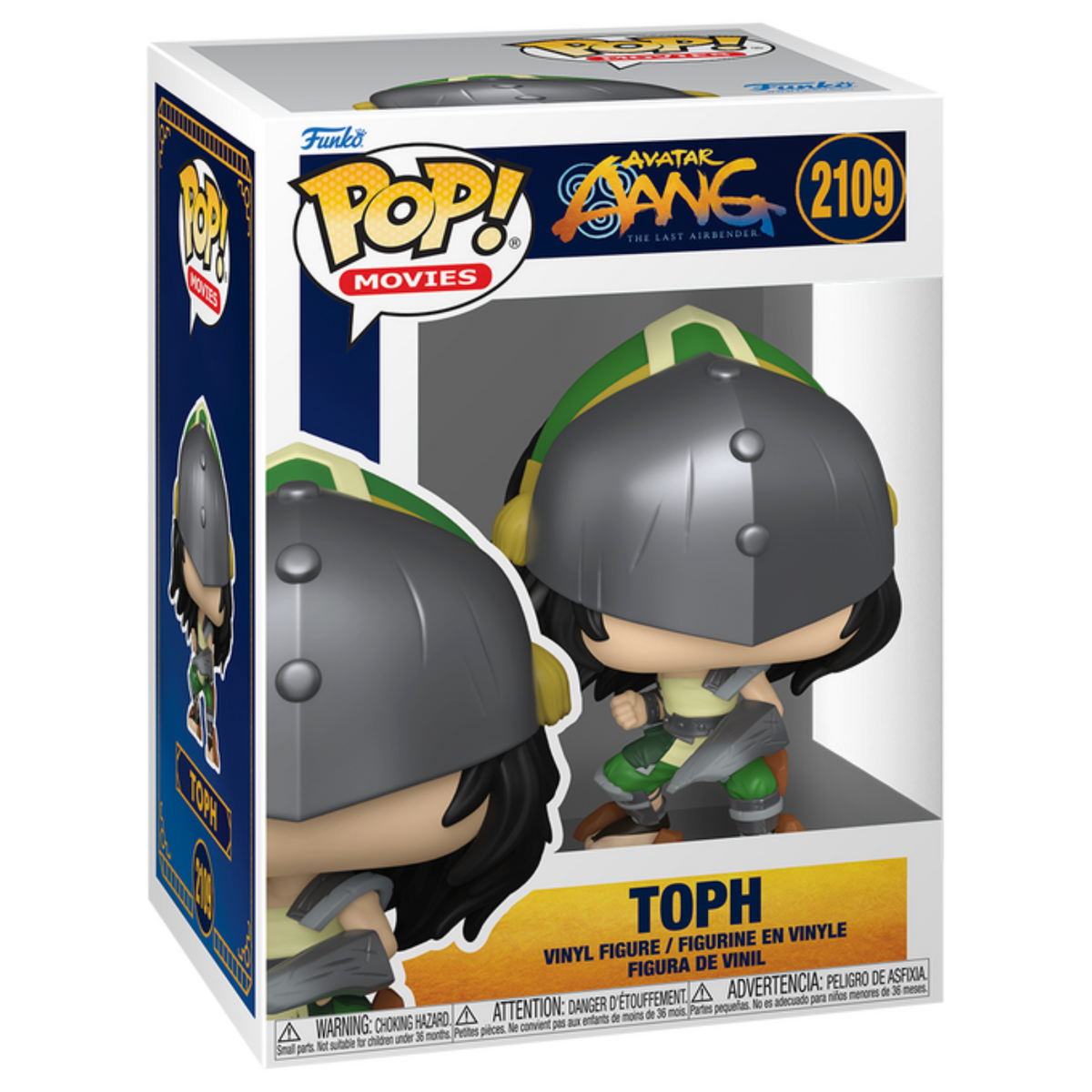 FUNKO POP! MOVIES AVATAR AANG THE LAST AIRBENDER TOPH no2109