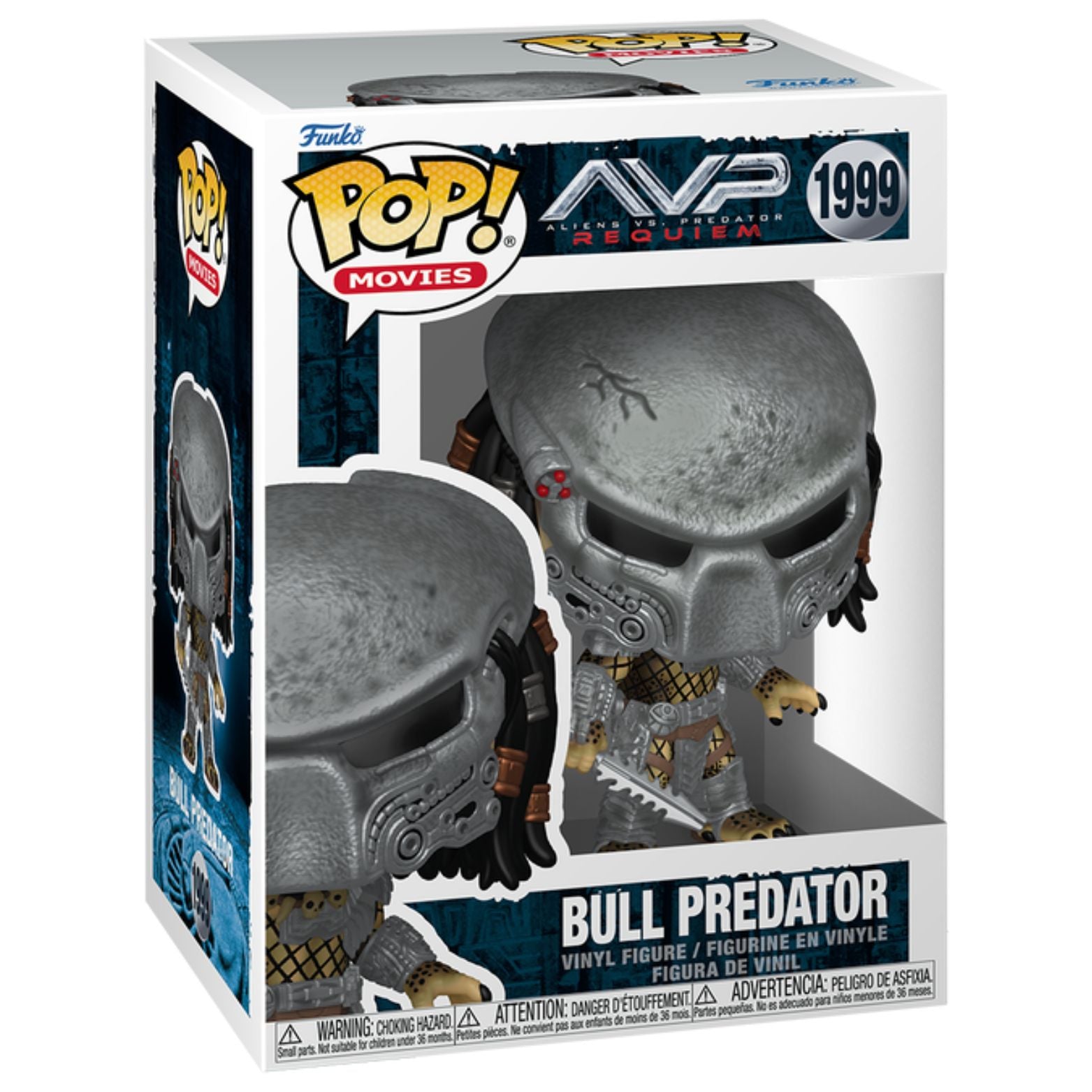 FUNKO POP! MOVIES AVP ALIENS VS. PREDATOR REQUIEM BULL PREDATOR no1999