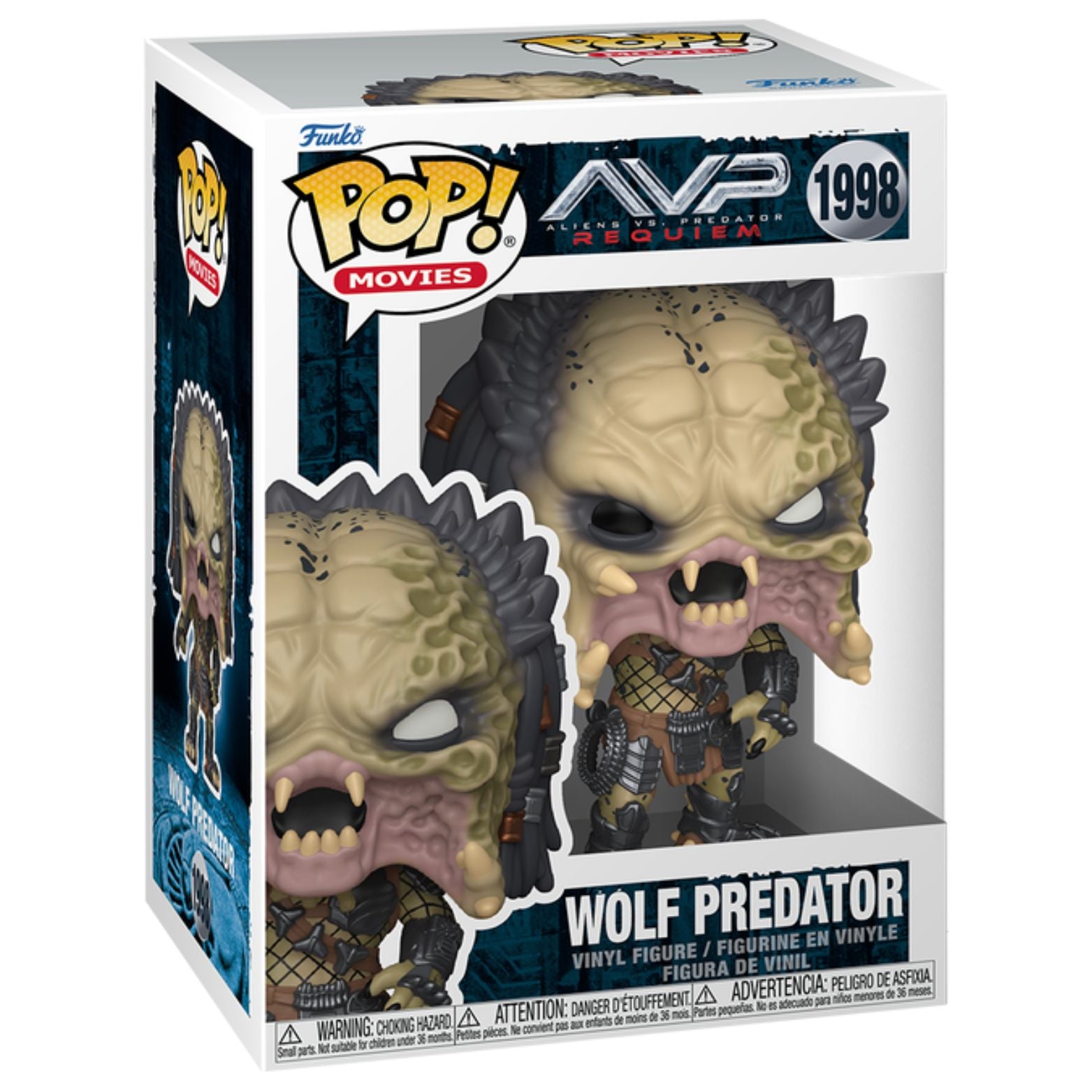 FUNKO POP! MOVIES AVP ALIENS VS. PREDATOR REQUIEM WOLF PREDATOR no1998