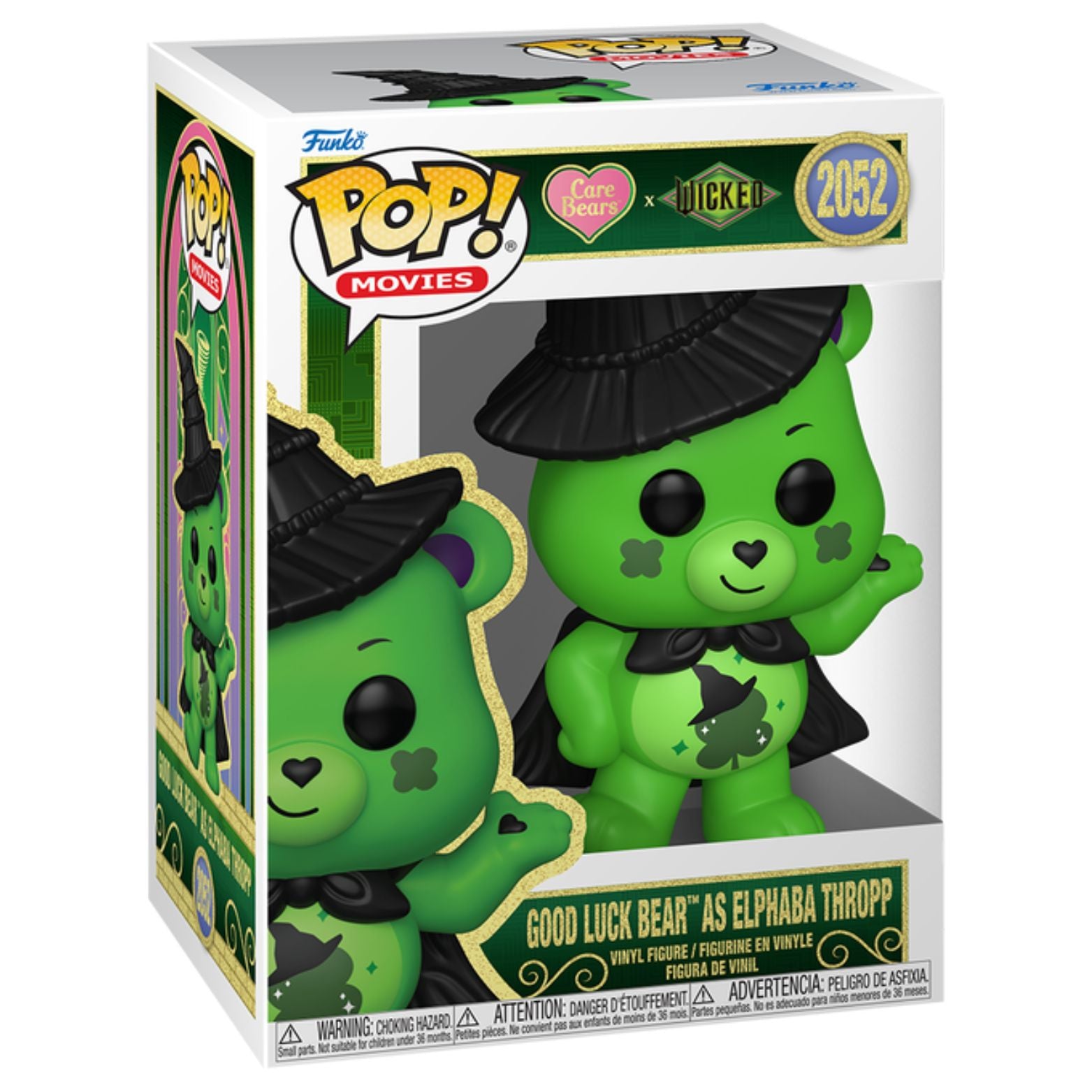 FUNKO POP! MOVIES CARE BEARS X WICKED GOOD LUCK BEAR AS ELPHABA THROPP no2052