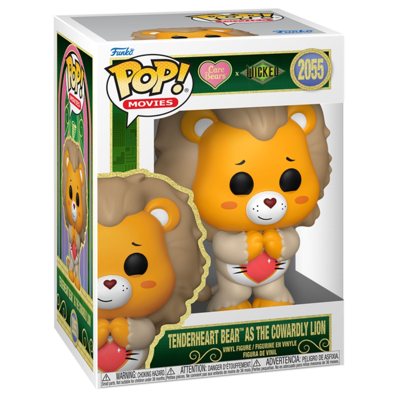 FUNKO POP! MOVIES CARE BEARS X WICKED TENDERHEART BEAR AS THE COWARDLY LION no2055