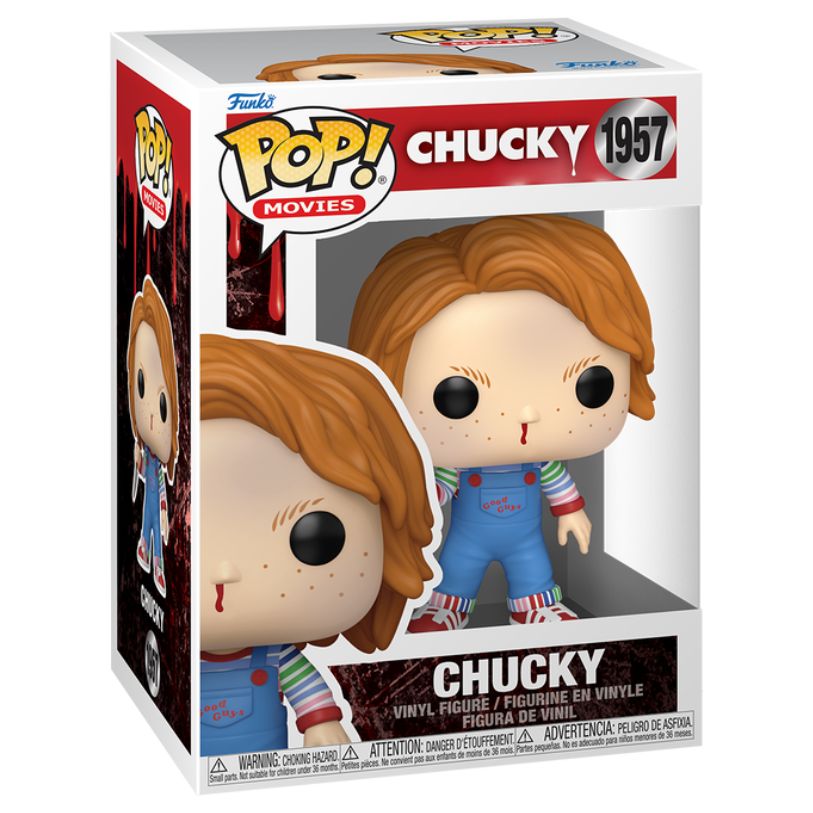 FUNKO POP! MOVIES CHUCKY CHUCKY BLOODY NOSE no1957