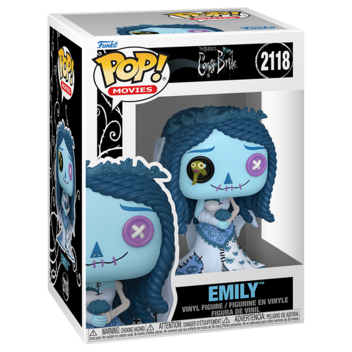 FUNKO POP! MOVIES CORPSE BRIDE PATCHWORK EMILY no987