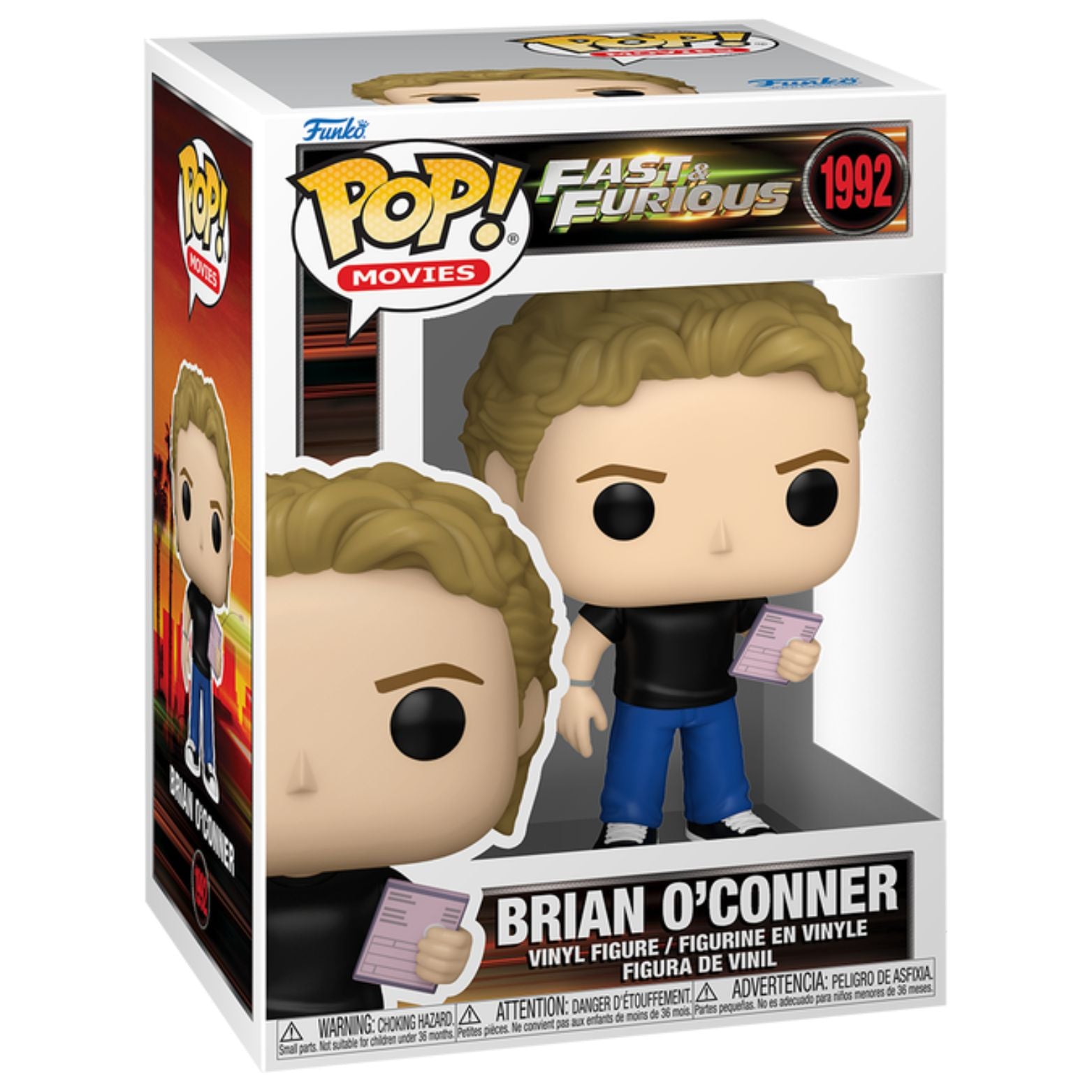 FUNKO POP! MOVIES FAST & FURIOUS BRIAN O'CONNER no1992