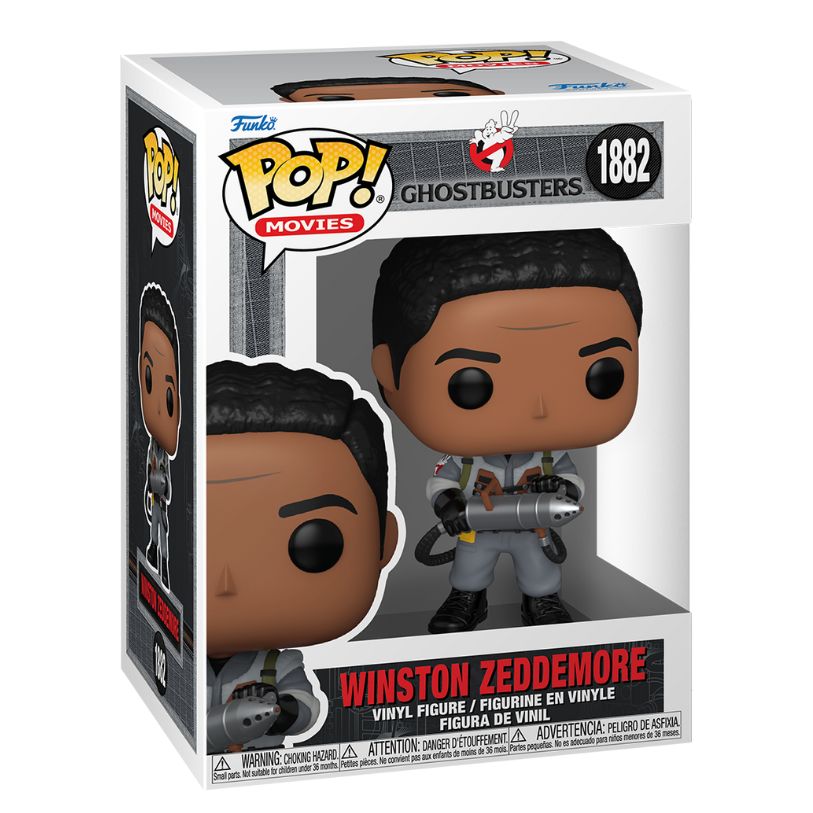 FUNKO POP! MOVIES GHOSTBUSTERS WINSTON ZEDDEMORE no1882