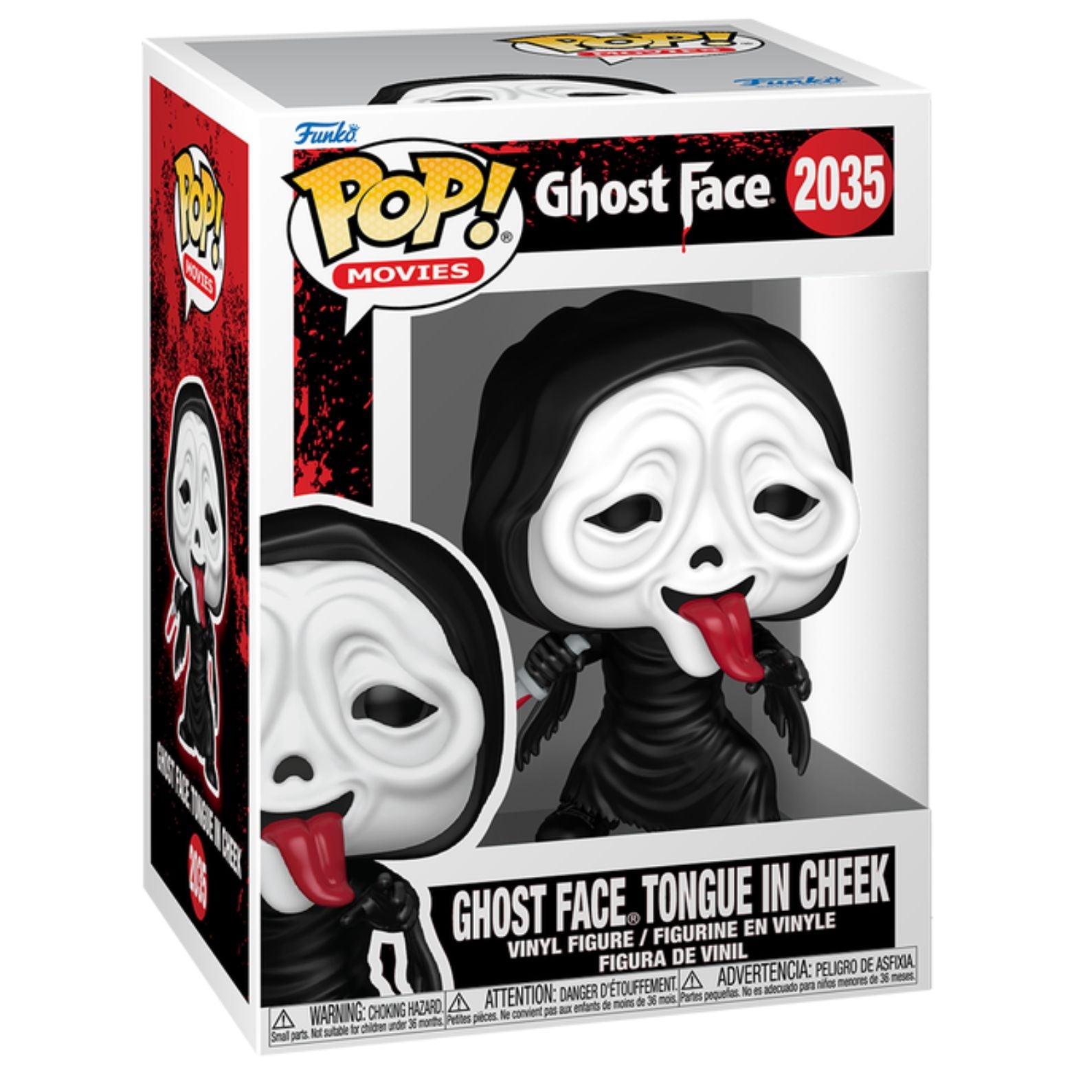FUNKO POP! MOVIES GHOST FACE GHOST FACE TONGUE IN CHEEK no2035