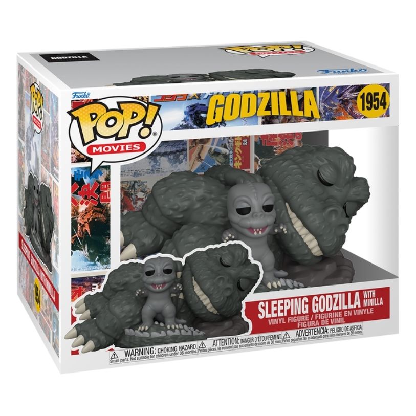 FUNKO POP! MOVIES GODZILLA SLEEPING GODZILLA WITH MINILLA no1954