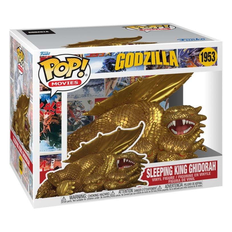 FUNKO POP! MOVIES GODZILLA SLEEPING KING GHIDRAH no1953