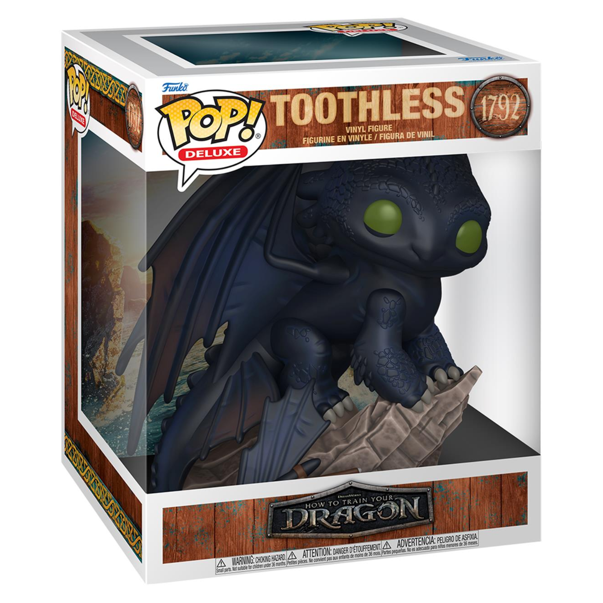 FUNKO POP! MOVIES HOW TO TRAIN YOUR DRAGON TOOTHLESS no1792