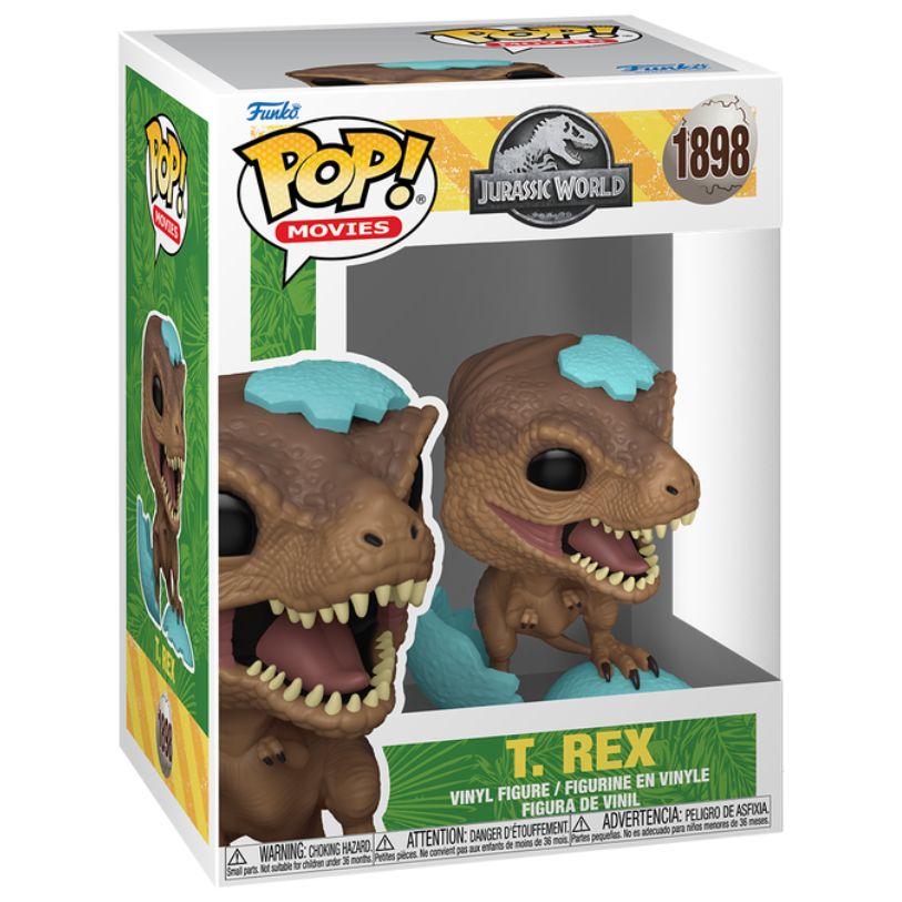 FUNKO POP! MOVIES JURASSIC WORLD T.REX. EGG no1898