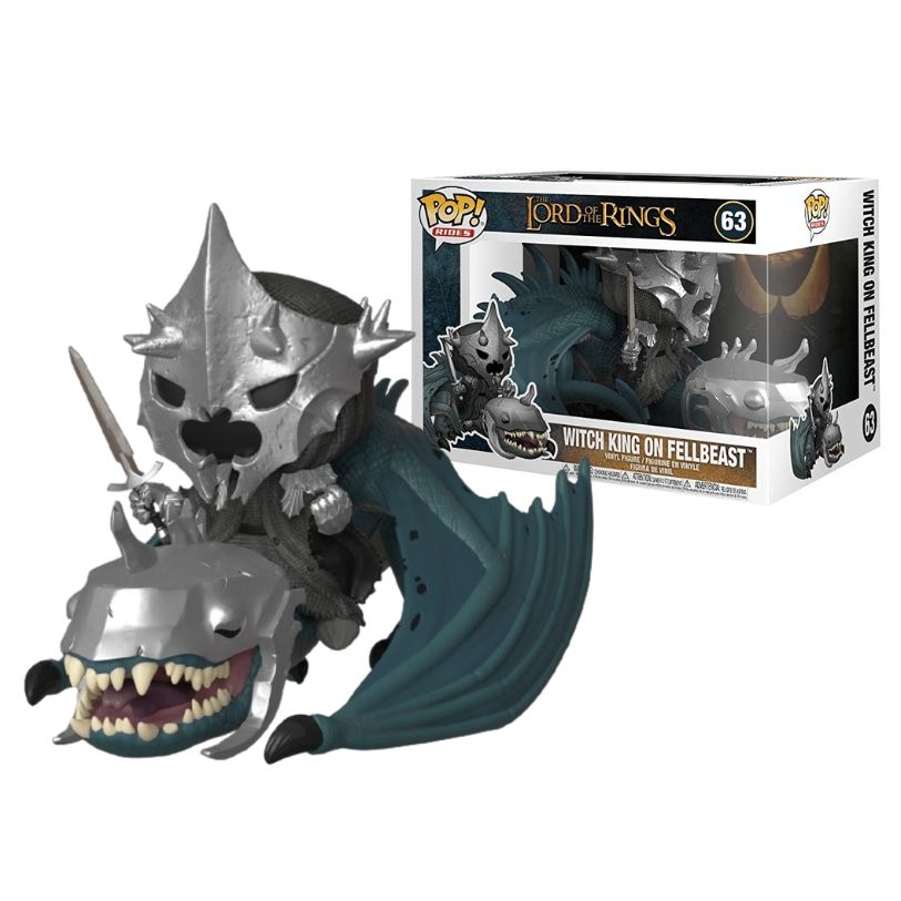 FUNKO POP! MOVIES LORD OF THE RINGS WITCH KING & FELLBEAST no63