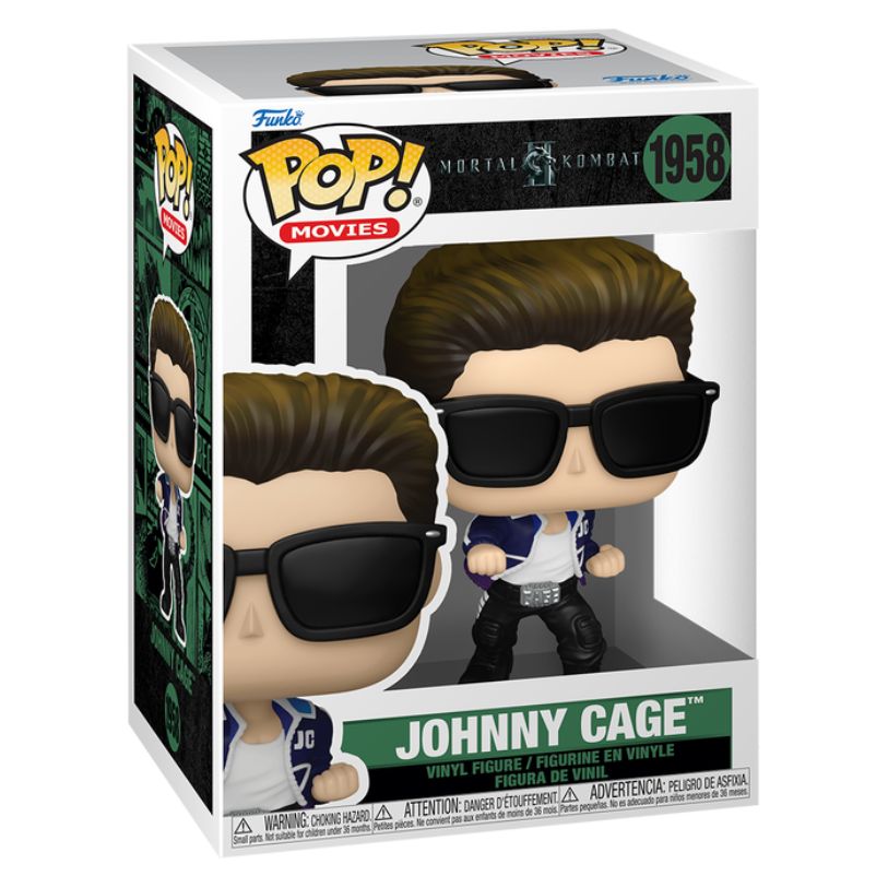 FUNKO POP! MOVIES MORTAL KOMBAT JOHHNY CAGE no1958