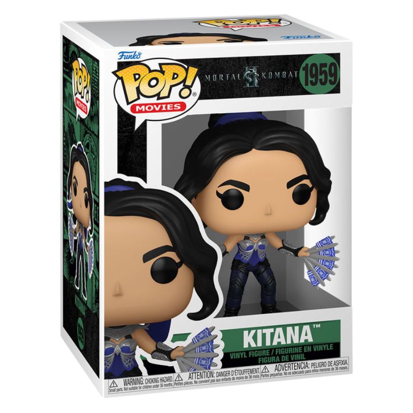 FUNKO POP! MOVIES MORTAL KOMBAT KITANA no1959