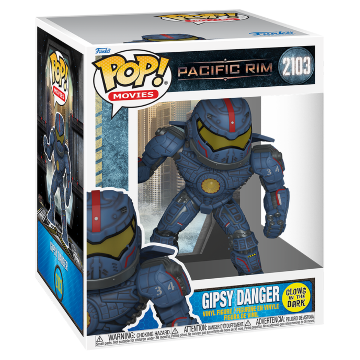 FUNKO POP! MOVIES PACIFIC RIM GIPSY DANGER GITD no2103
