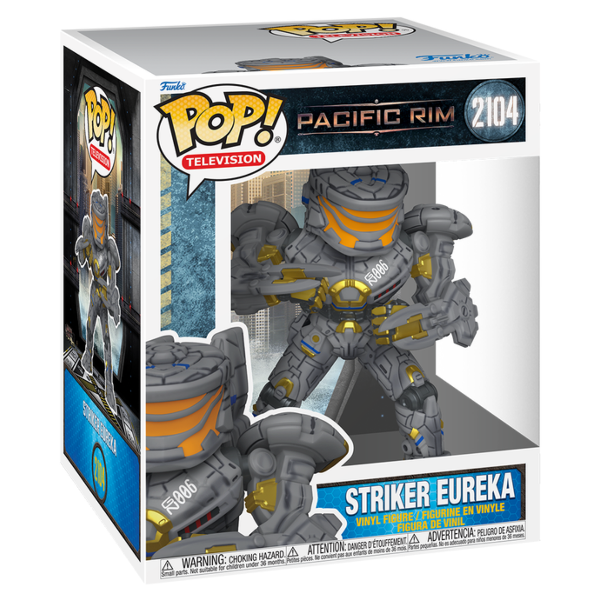 FUNKO POP! MOVIES PACIFIC RIM STRIKER EUREKA no2104