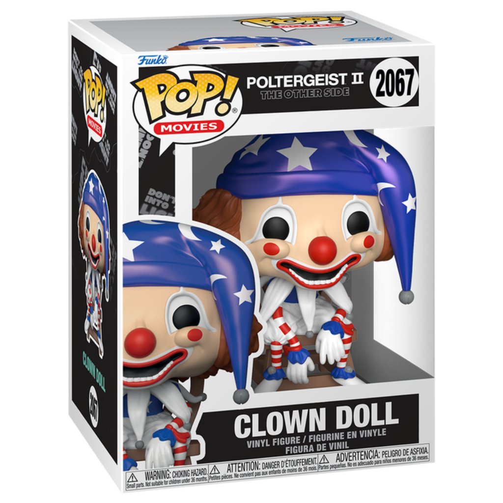 FUNKO POP! MOVIES POLTERGEIST II THE OTHER SIDE CLOWN DOLL no2067