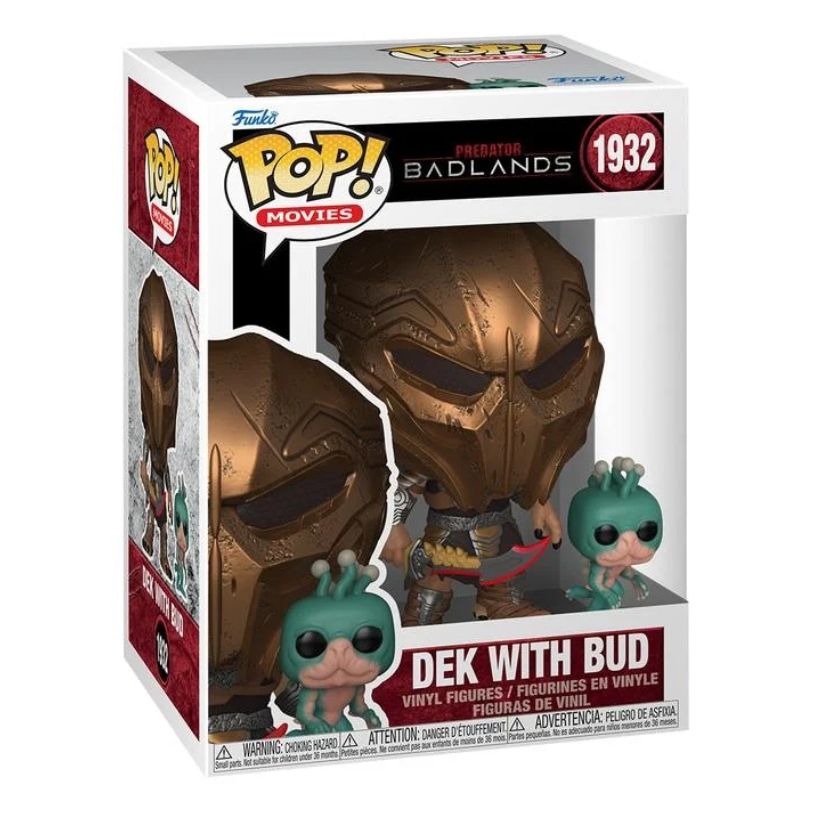 FUNKO POP! MOVIES PREDATOR BADLANDS DEK WITH BUD no1932