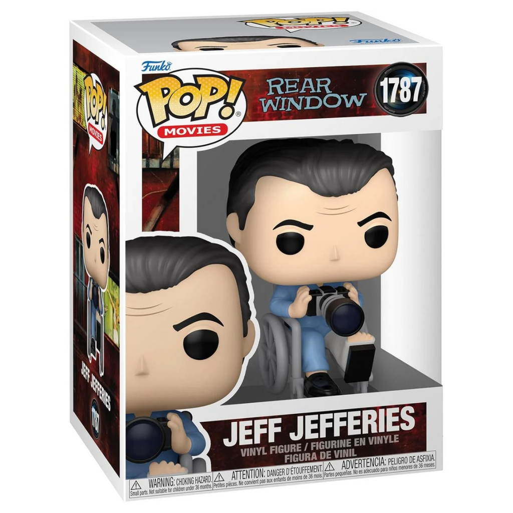FUNKO POP! MOVIES REAR WINDOW JEFF JEFFERIES no1787