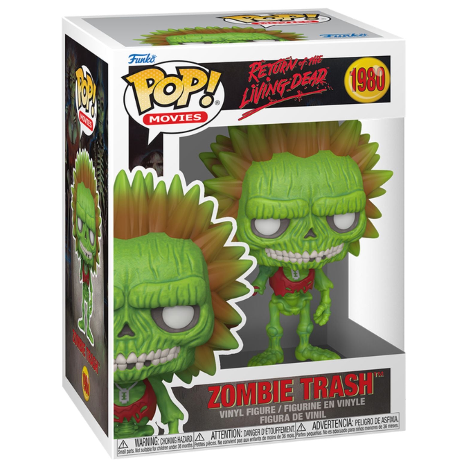FUNKO POP! MOVIES RETURN OF THE LIVING DEAD ZOMBIE TRASH no1980