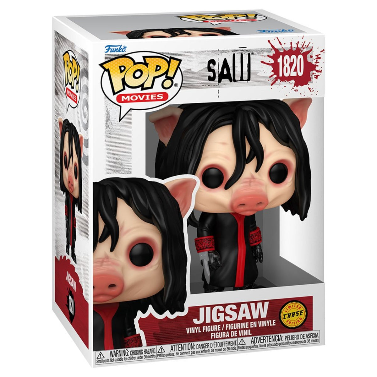 FUNKO POP! MOVIES SAW JIGSAW CHASE no1820