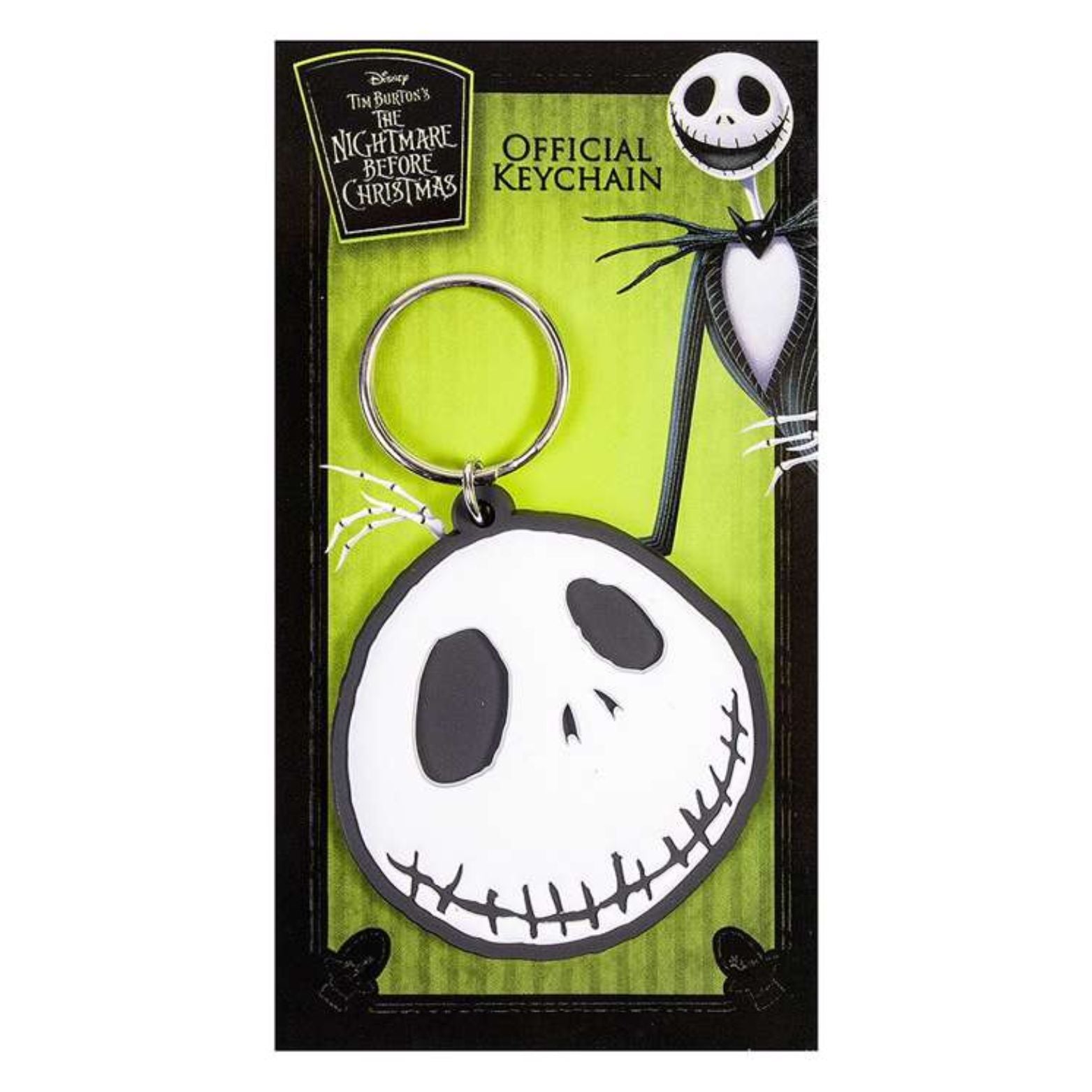 NYCKELRING DISNEY THE NIGHTMARE BEFORE CHRISTMAS JACK FACE