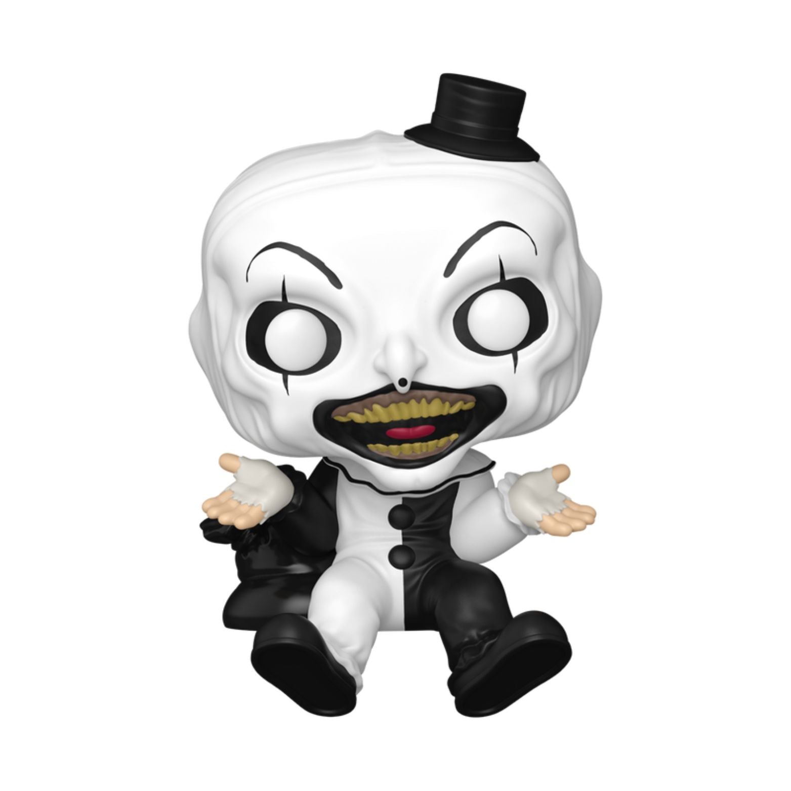 FUNKO POP! MOVIES TERRIFIER ART THE CLOWN SHELF SITTER no2011