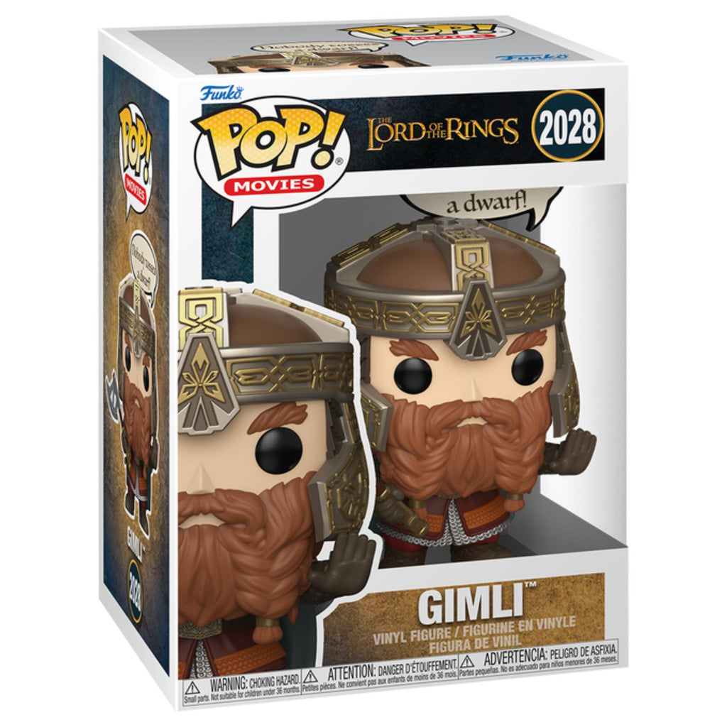 FUNKO POP! MOVIES THE LORD OF THE RINGS GIMLI no2028