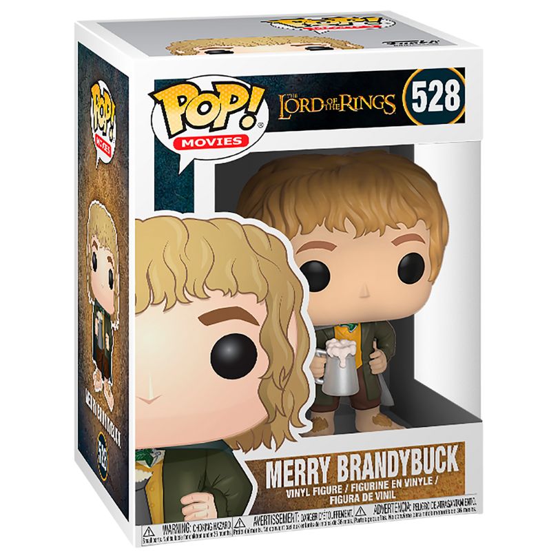 FUNKO POP! MOVIES THE LORD OF THE RINGS MERRY BRANDYBUCK no528