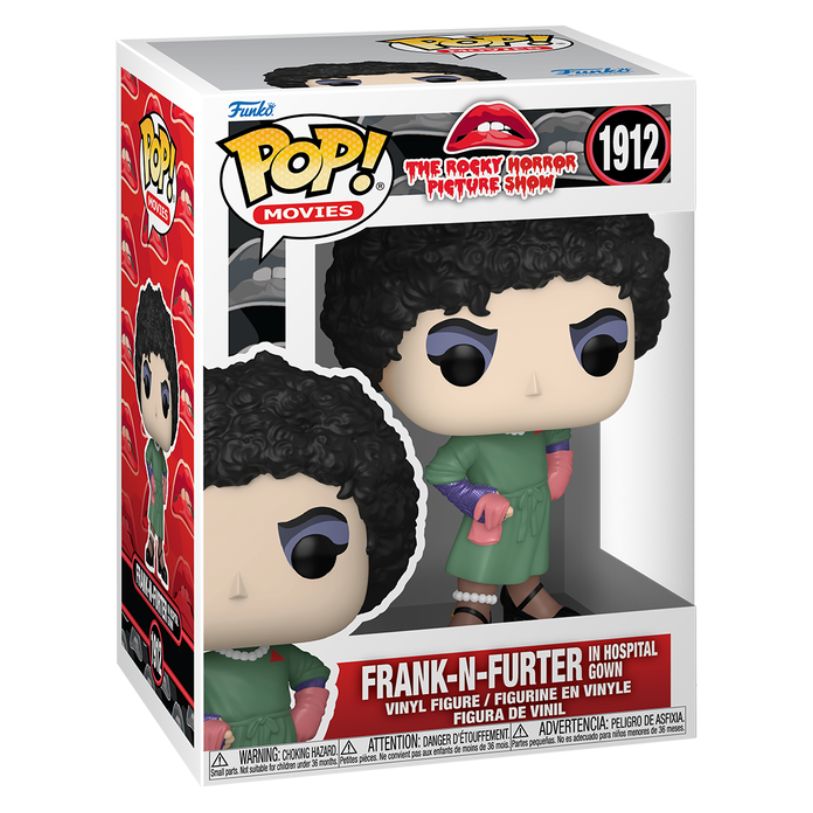 FUNKO POP! MOVIES THE ROCKY HORROR PICTURE SHOW FRANK-N-FURTER IN HOSPITAL GOWN no1912