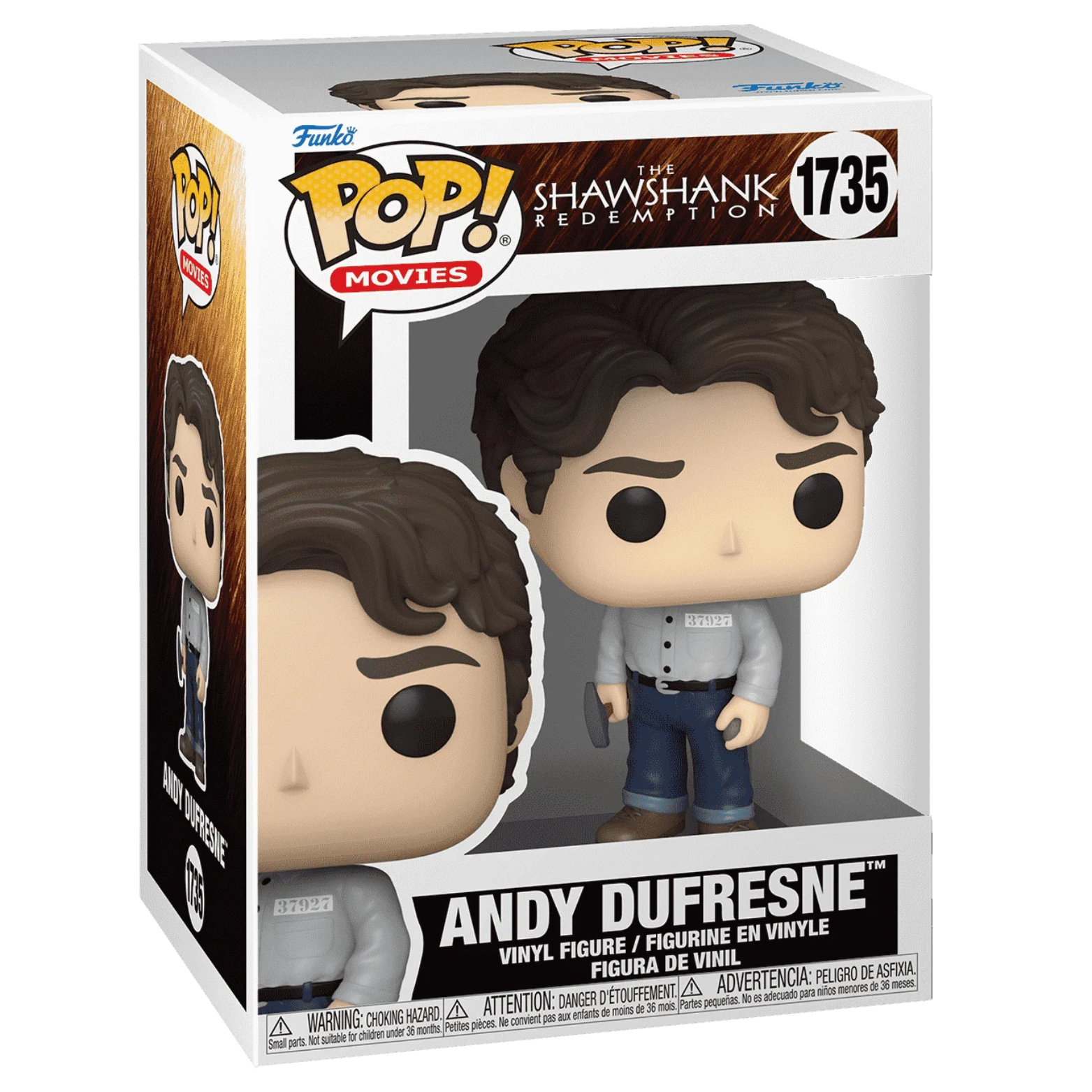 FUNKO POP! MOVIES THE SHAWSHANK REDEMPTION ANDY DUFRESNE no1735