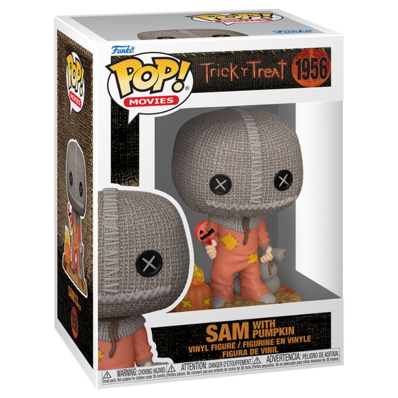 FUNKO POP! MOVIES TRICK R TREAT SAM WITH PUMPKIN no1956