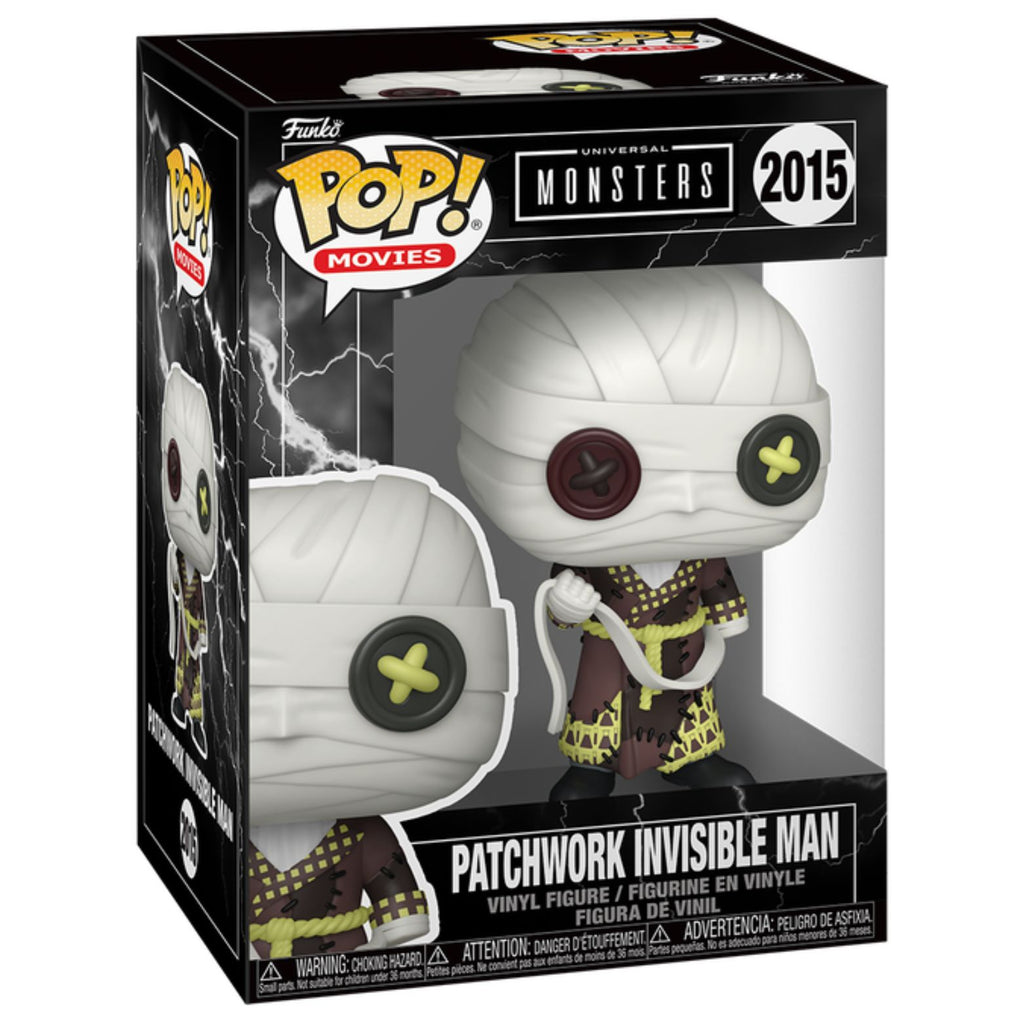 FUNKO POP! MOVIES UNIVERSAL MONSTERS PATCHWORK INVINSIBLE MAN no2015