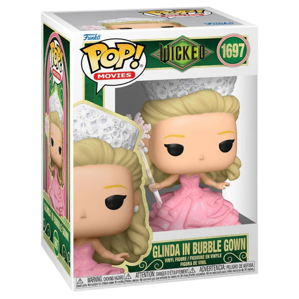 FUNKO POP! MOVIES WICKED GLINDA IN BUBBLE GOWN no1697