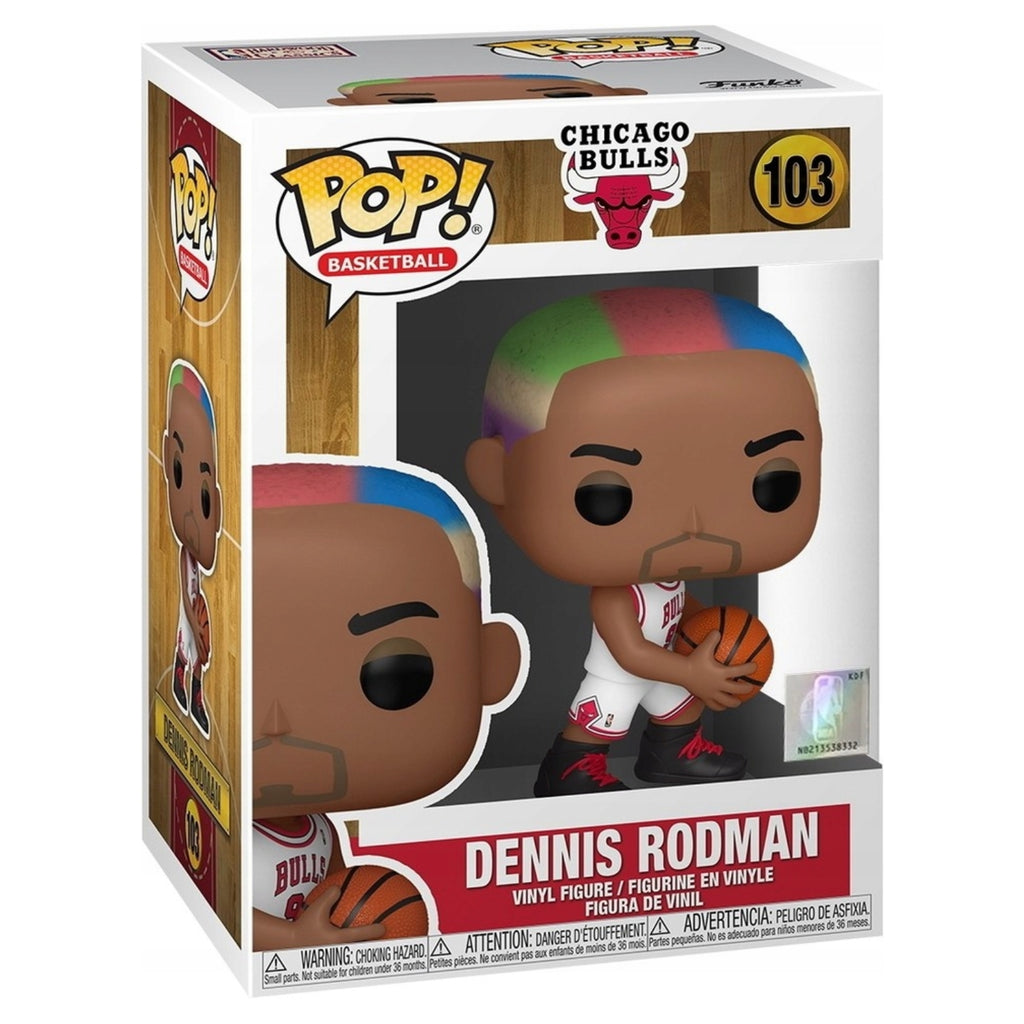 FUNKO POP! NBA BASKETBALL CHICAGO BULLS DENNIS RODMAN no103