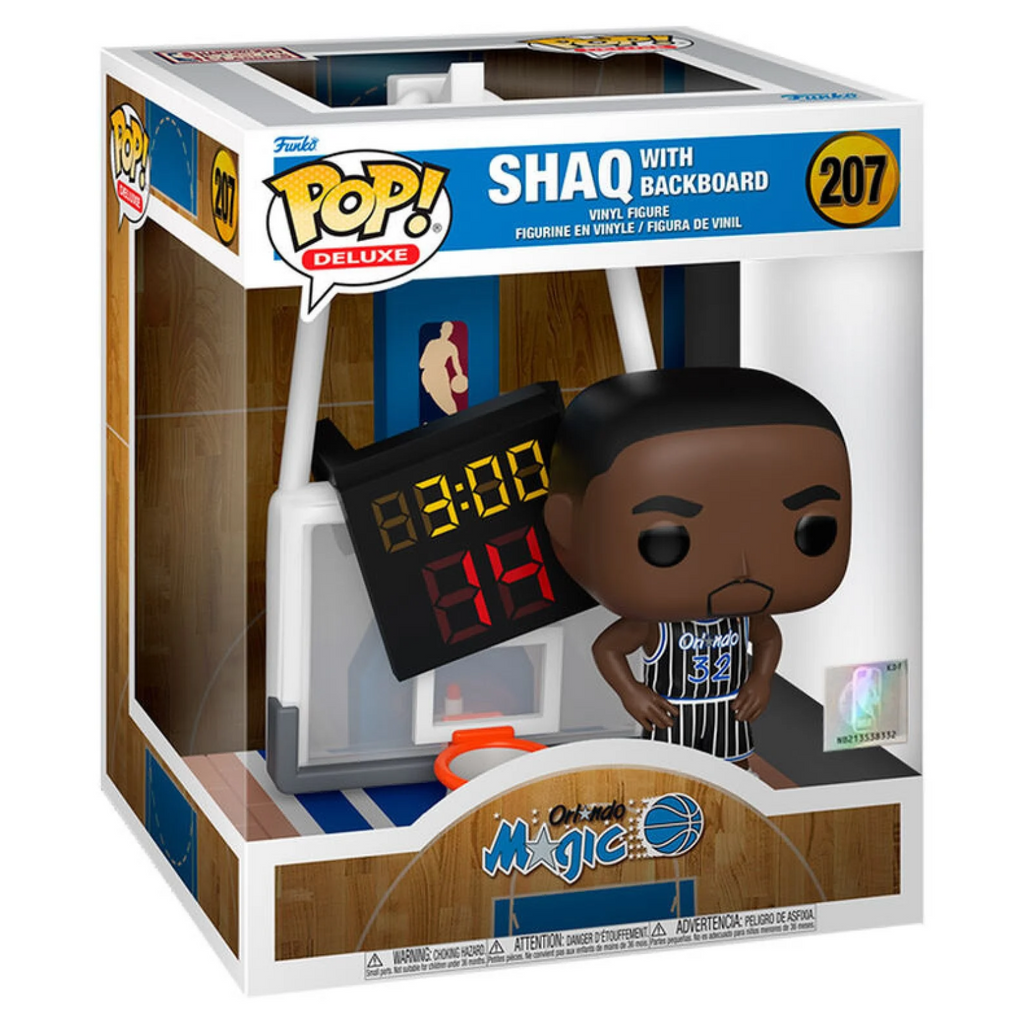 FUNKO POP! NBA BASKETBALL ORLANDO MAGIC SHAQ WITH BACKBOARD no207